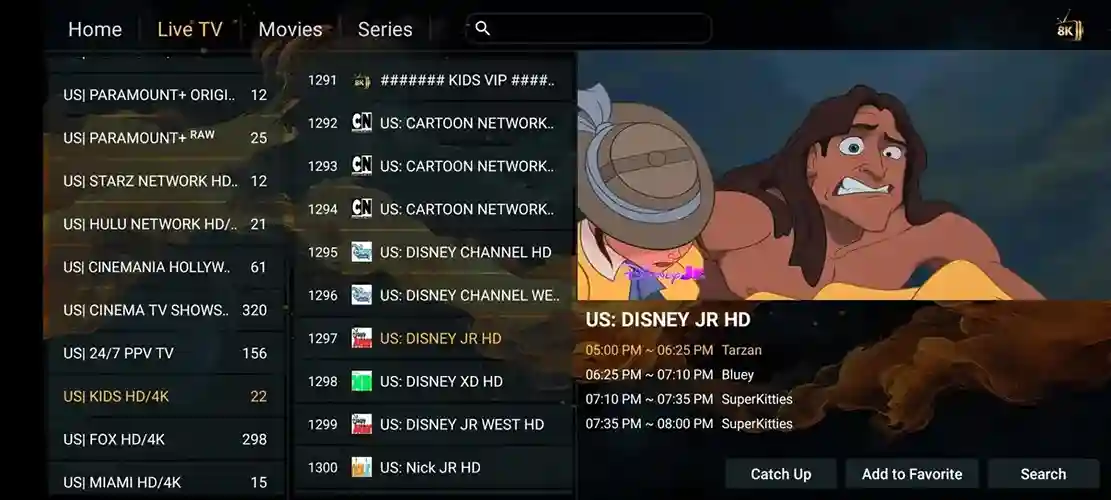 Preview 2 - Calmahub Premium IPTV Subscription